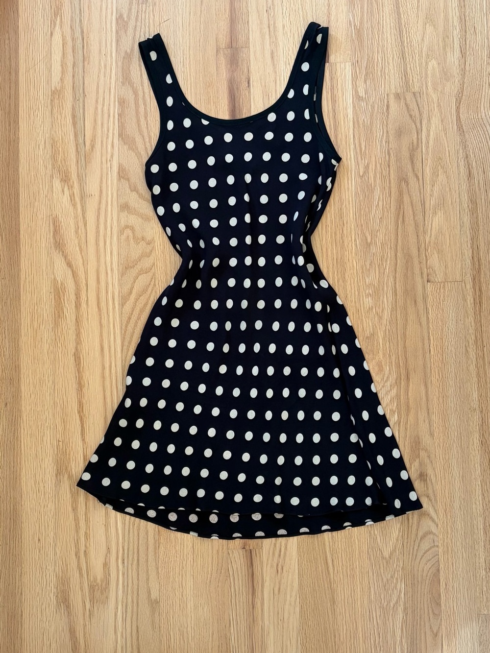 Betsey Johnson Vintage 90s Black & White Polka Dot Blazer and Dress - Picture 3 of 10